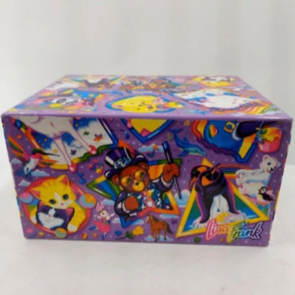 Lisa Frank colorful storage/trinket jewelry6.5” x 8.5” Storage & Organization